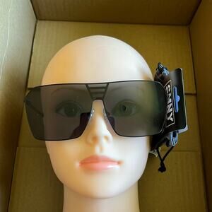 SMNY A Madden Brand Shield Sunglasses Black